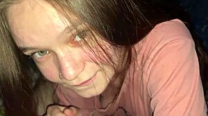 Late Night Cream Session for My Stepdaughter’s Tight Body