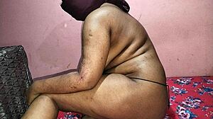 newly married bhabi feels pleasure in doggystyle fuck by servant