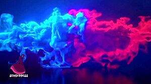 big cock fucking teen's creamy pussy in ebony cowgirl session with moans