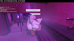 I GET FUCKED IN THE SAUNA BY A HOT LADY WITH MONSTER COCK