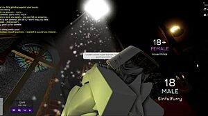 Roblox弯腰修女在教堂硬核操逼