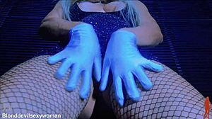 Mature Hot Blonde With Hairy Pussy And Delicious Natural Tits Masturbates Her Tasty Big Ass