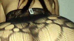 Is this your first anal attempt in fishnets? Let's try it!