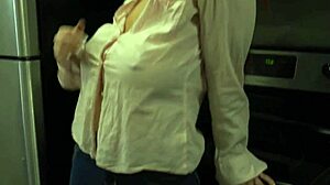 Fucking Big Titty Wifey In The Kitchen