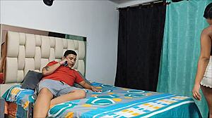 18 year old latina wants ass massage then gets fucked hard