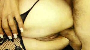 i used her rough in stockings, stretching every hole pov homemade