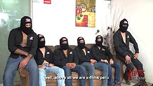 Peruanos pasan casting porno y se cogen a ricas extranjeras