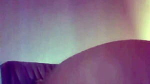 random homemade video in bed with saggy tits