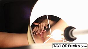 taylor vixen masturbates in her hotel room