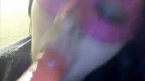 Bbw With Big Tits Plays With Toy