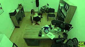 I seduced a stranger in the office and got spanked for being naughty