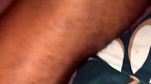 ebony fat ass beauty fucked raw until she gets a full creampie, rough and deep