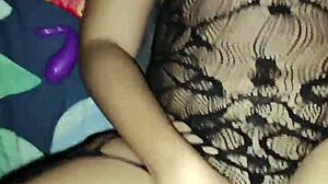 Is this your first anal attempt in fishnets? Let's try it!