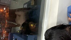 Naive White Woman Doggy Fucked Publicly