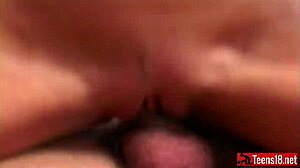 Manly dude handles two hot blondes riding him in bed 😏.