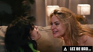 Stacked Wife Karen Helps PAWG Babe Nicole Aria Relax With A Massage