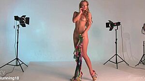 Blonde Teen Nude With Hazel Eyes