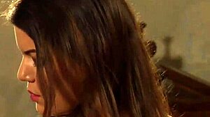 submissive lesbian slaves moaning from hardcore strapon sex with big tits