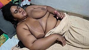 futanari - madrasta gets huge natural tits milked by father-in-law bbw mommy 😍