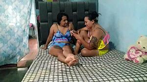 Wife decides to fuck husband's lover