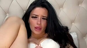 horny british coed masturbates solo, squirting in pov reality 😏