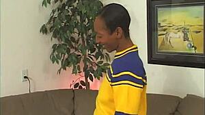 Ebony Cheerleaders In Uniform Get Intense Cowgirl And Doggy Fuck