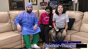 Dr. Tampa Examines Neighbor Alix Avery in First Gyno Visit!