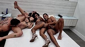 After the swing party, we had a wild fuckfest at Motel Caricia