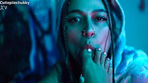 tickling feet and playing with pussy with lesbian friend