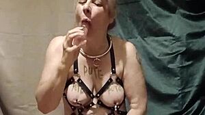 2025 07 02 Autoseance Esclave F En Harnais Ceinture Et Masturbation