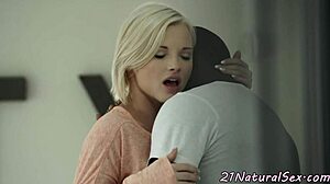 Beautiful model gets banged by fat black cock 😍