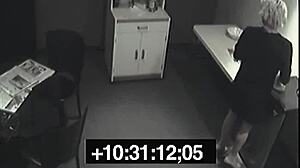 Slut pisses in rival's lunch at work