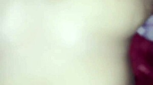 Mature indian wife moans passionately in dorm with husband