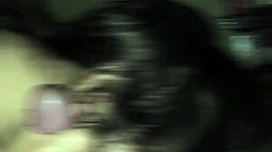 Colegiala gives best blowjob with sloppy deepthroat