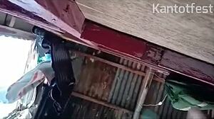 Dad secretly climbs on Mare while husband is at work, fucking the wife!