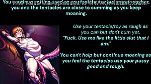 Crimson and Lost Girl give rough JOI with cum on ass.