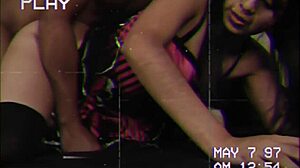 petite latina with natural tits performs blowjob and doggystyle in homemade video