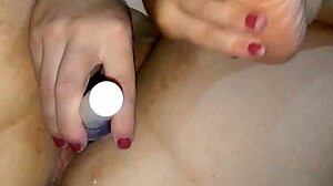 I enjoy pleasuring myself alone while my husband is at work.