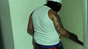 Dark Guy Enters Room for Homemade Spanish Sex