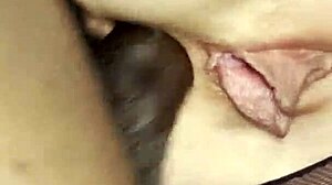 Blonde step mom enjoys big black cock