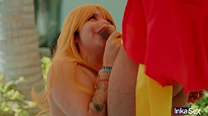 Cosplay: Nami gets fucked by Captain Luffy in the crew while searching for One Piece!