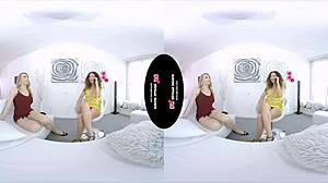 Guy pays two shemales for bold group fucking