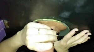 married couple karina and lucas enjoy glory hole pleasure