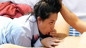 Secretary Whore Sucks Boss's Cock And Ass For Raise