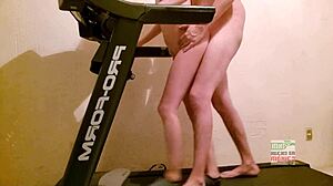 gym step bros fuck tight pussy with big cock