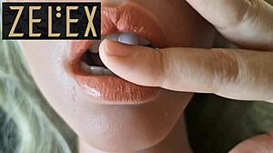 Italian MILF Brings Zelex Doll for Hot Threesome Roleplay 😏