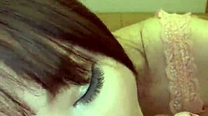 big tits japanese girl masturbating with her huge pussy in vertical video