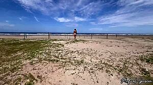 Latina Teen Fucked in Abandoned Kiosk on Santos Beach POV