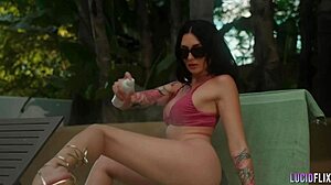 Charlotte Sins Fucks In Pool Missionary Style!