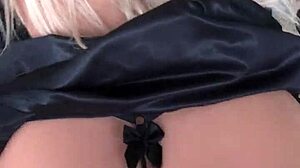 Mulher Presenteia Marido Com Inteirada Loirinha Sex Toy, Cute Latina Gets Assfucked Outdoors In Public